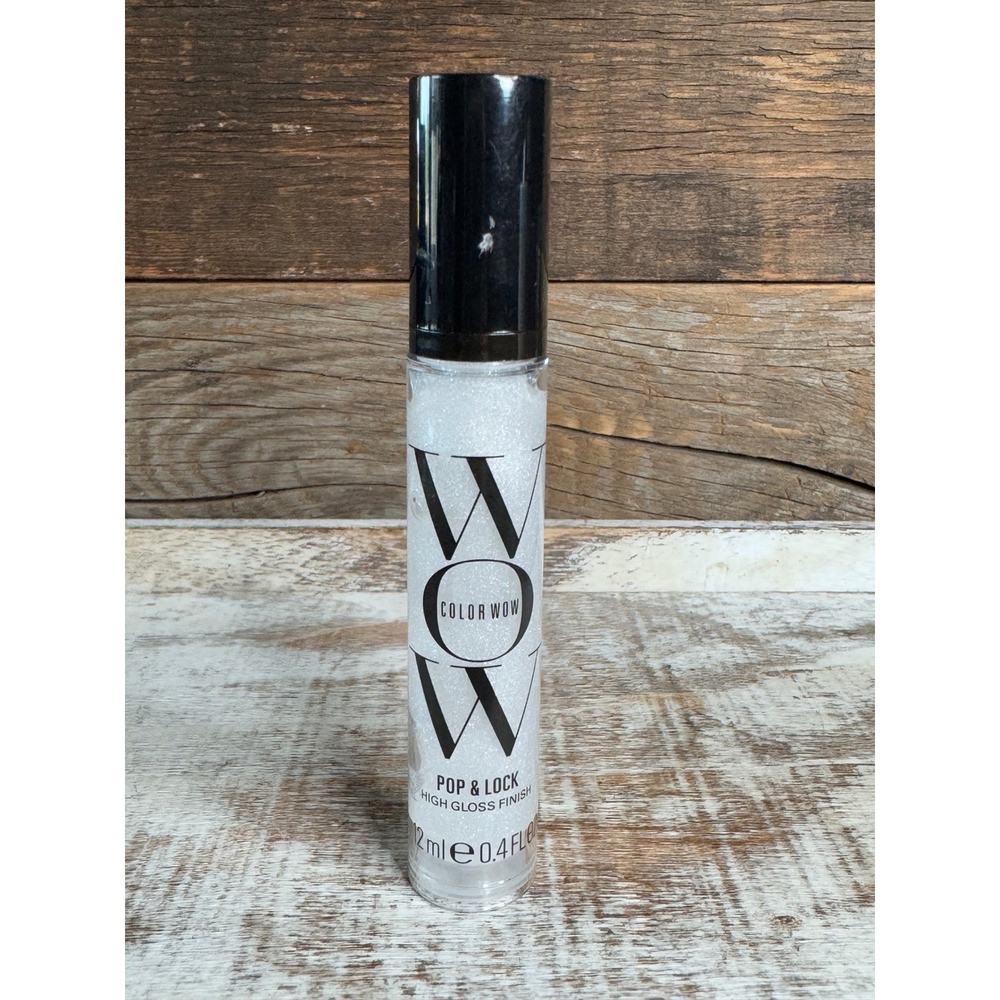 Color Wow Pop Lock High Gloss Finish Hair Serum Travel 12ml New MSRP $12